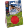 Igračka Dog Fantasy gumena lopta za bacanje crvena 6 cm