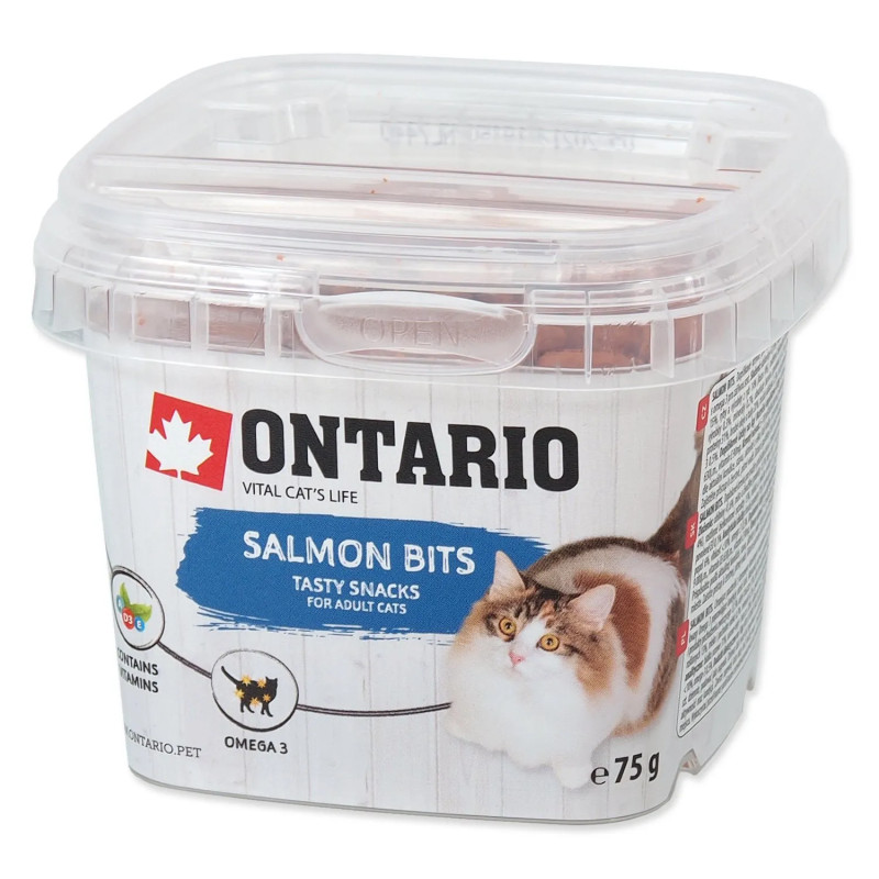 Ontario Snack komadići lososa 75 g