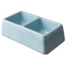 Dvostruka zdjela BE-MI beton 2x0,3l