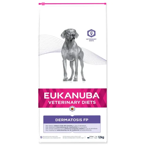 Hrana EUKANUBA Veterinarske dijete Dermatoza FP 12kg