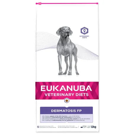Hrana EUKANUBA Veterinarske dijete Dermatoza FP 12kg