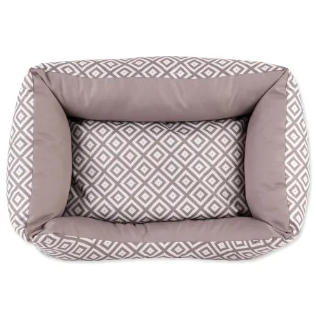 Pseća ležaljka Dog Fantasy Sofa etno smeđa 65x50x18cm