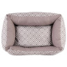 Pseća ležaljka Dog Fantasy Sofa etno smeđa 65x50x18cm