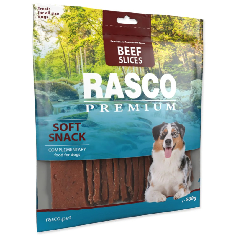 Poslastica Rasco Premium goveđi listići 500 g
