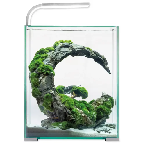 Akvarijski set Aquael SHRIMP SMART Day & Night bijeli 29x29x35cm 30l