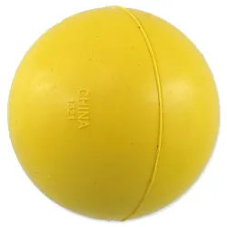 Igračka Dog Fantasy lopta tvrda žuta 5 cm