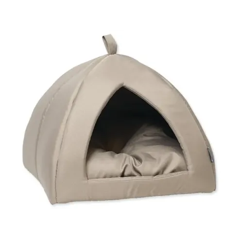 Kućica Dog Fantasy Basic svijetlosiva 62x62x52cm