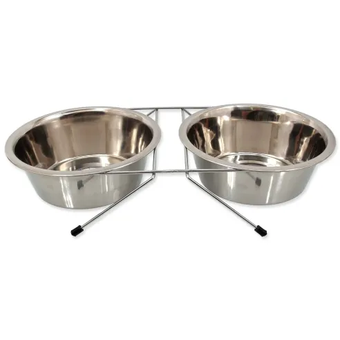 Stalak Dog Fantasy inox set 21 cm 2x1,57 l