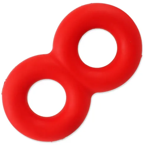 Igračka Dog Fantasy osmica crvena 22,5 cm