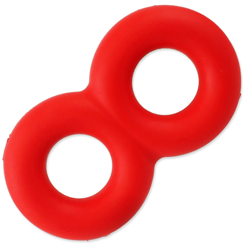 Igračka Dog Fantasy osmica crvena 22,5 cm