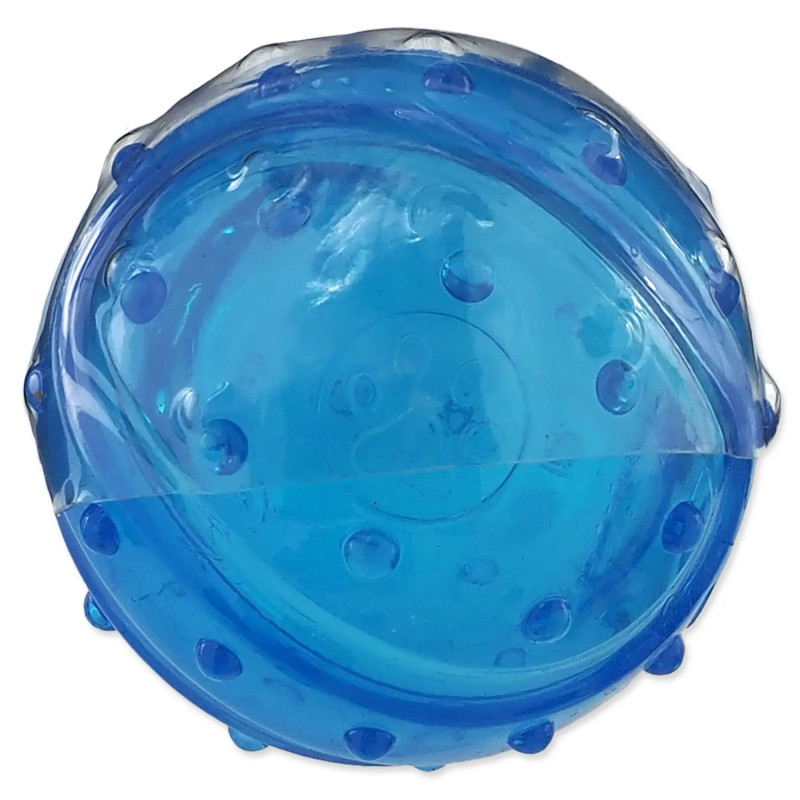 Igračka Dog Fantasy STRONG lopta s mirisom slanine plava 8 cm