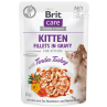 Kapsica Brit Care Cat Kitten ćurka, fileti u umaku 85g