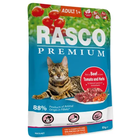 Kapsica Rasco Premium Adult goveđe s rajčicama i začinskim biljem 85 g