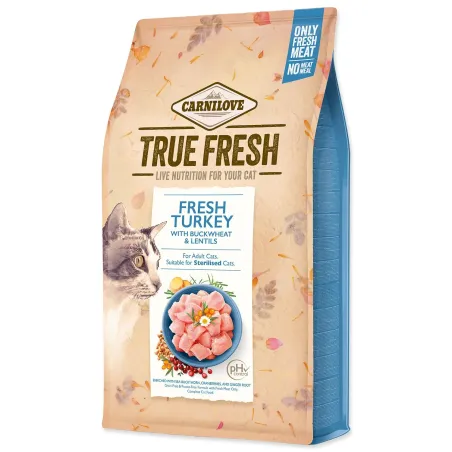 Hrana Carnilove Cat True Fresh Turkey 4,8 kg