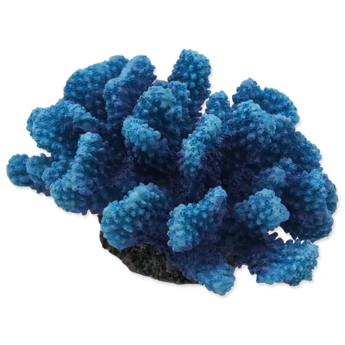 Dekorácia Aqua Excellent Morský korál modrý 14,5x10,5x7,4cm