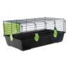 Kavez Small Animals Michal crna, oprema zelena 100x55x39cm