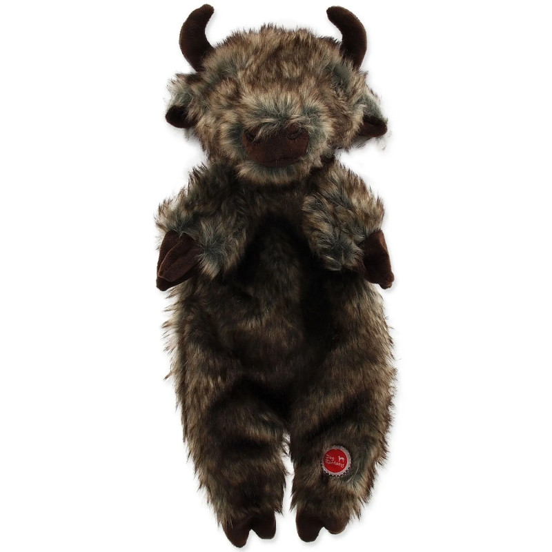 Igračka Dog Fantasy Skinneeez bizon pliš 34 cm