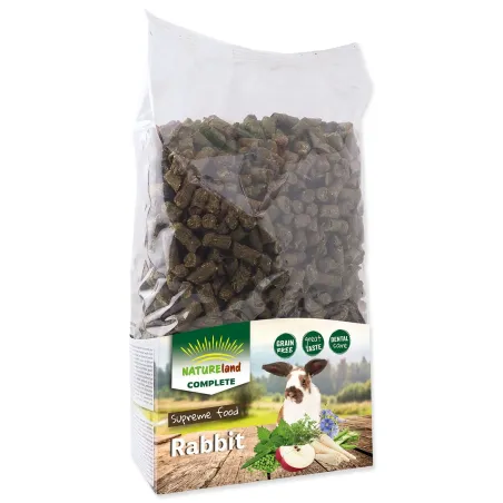 Hrana Nature Land Complete za zeče i patuljaste zečeve, peleti 1,7 kg