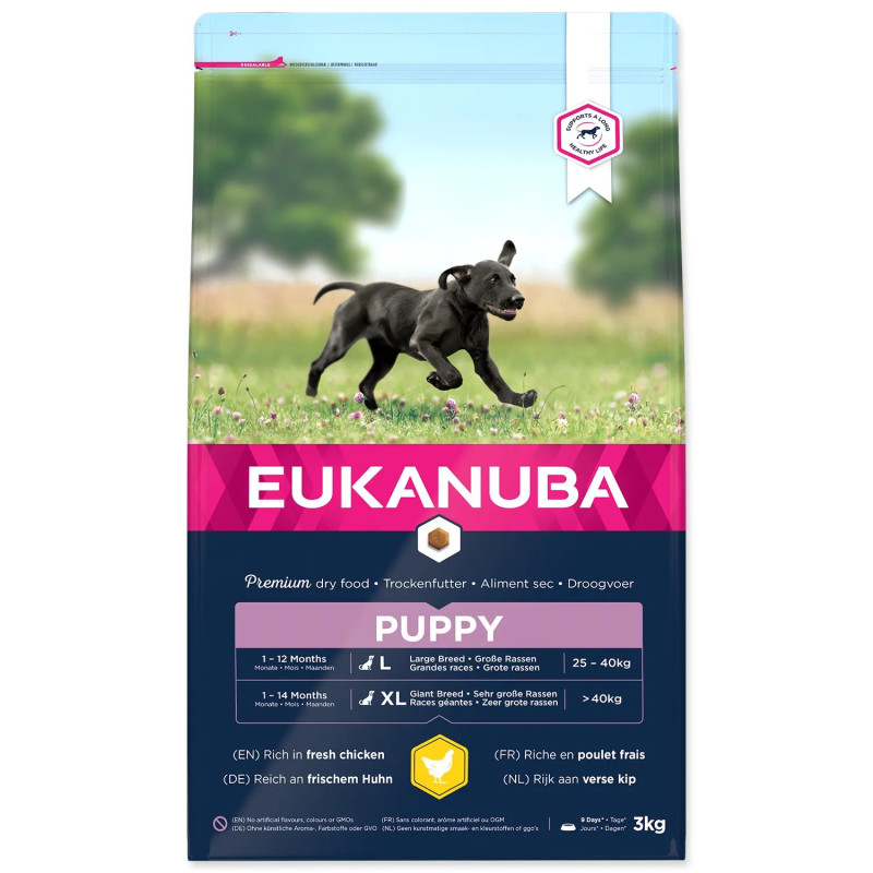 Hrana EUKANUBA Puppy Large & Giant 3k