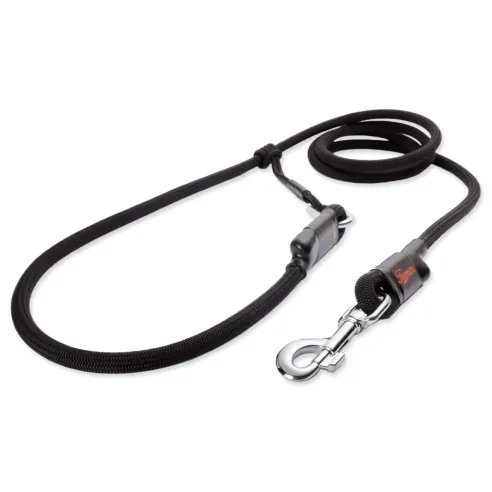Povodac Tamer užetni Easylong crni 3,5 m, 8–50 kg