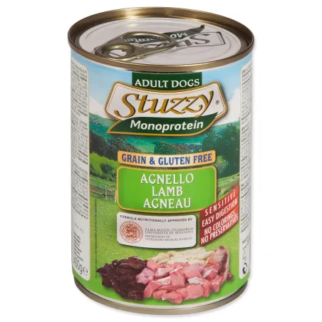 Konzerva STUZZY Monoprotein janjetina 400 g
