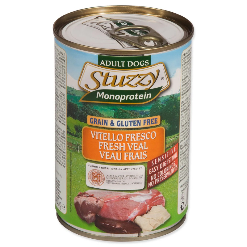 Konzerva STUZZY Monoprotein teleće 400 g