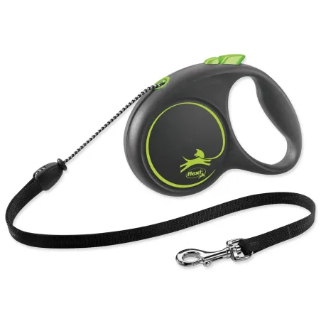 Povodac Flexi Black Design sajla M zelena 5 m