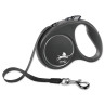 Povodac Flexi Black Design traka S crna 5 m