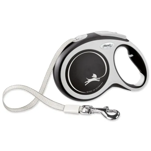 Povodnik Flexi New Comfort traka L crna 8m
