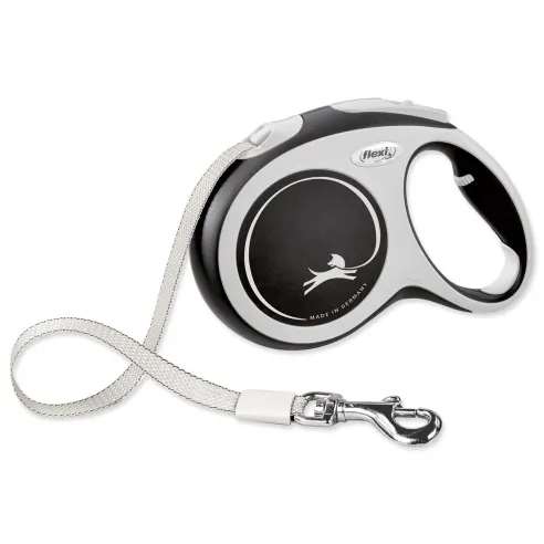 Povodac Flexi New Comfort traka L crna 5m