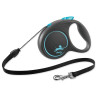 Povodac Flexi Black Design sajla M plava 5m