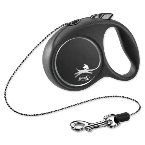 Povodac Flexi Black Design lanko XS crni 3m