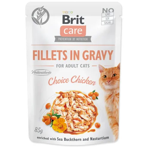 Brit Care Cat fileti u umaku Choice Chicken 85 g