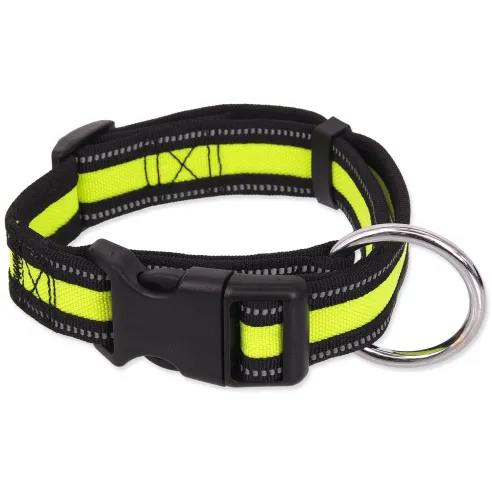 Ogrlica za psa Dog Fantasy Neopren L limeta 3,2x39-60cm