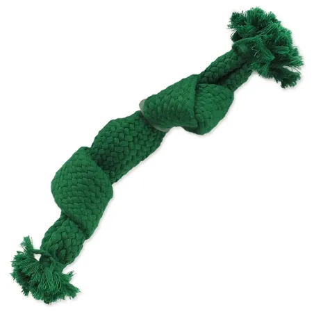 Igračka Dog Fantasy čvor s pištaljkom zeleni 2 čvora 22cm