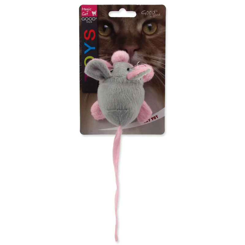 Igračka Magic Cat šuštavi miš s catnipom mix 22,5cm