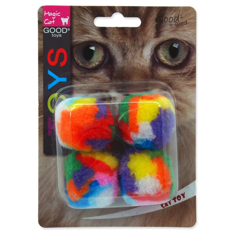 Igračka Magic Cat lopta 3,75 cm 4 kom