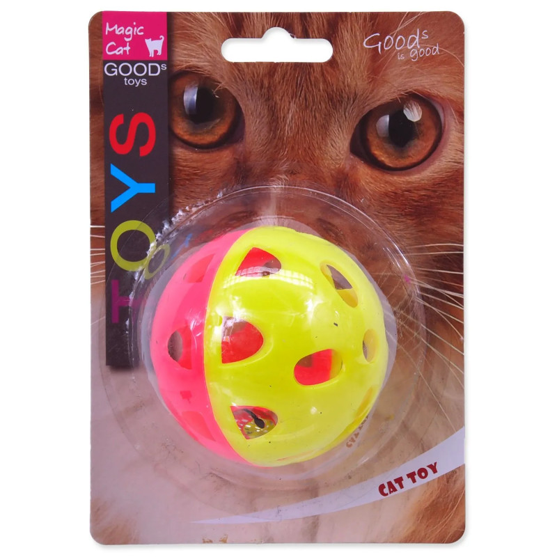 Igračka Magic Cat neon jumbo loptička s zvončićem 6 cm