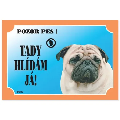 Tablica Dafiko mops