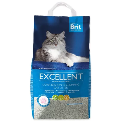 Brit Fresh for Cats Exceptional Ultra bentonitna slegavajuća stelja za mačke 10 kg