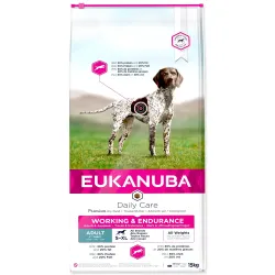 Hrana EUKANUBA Daily Care za odrasle — Working & Endurance, 15 kg