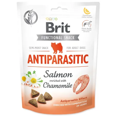Poslastica Brit Care Dog Functional Snack Antiparasitic losos 150g