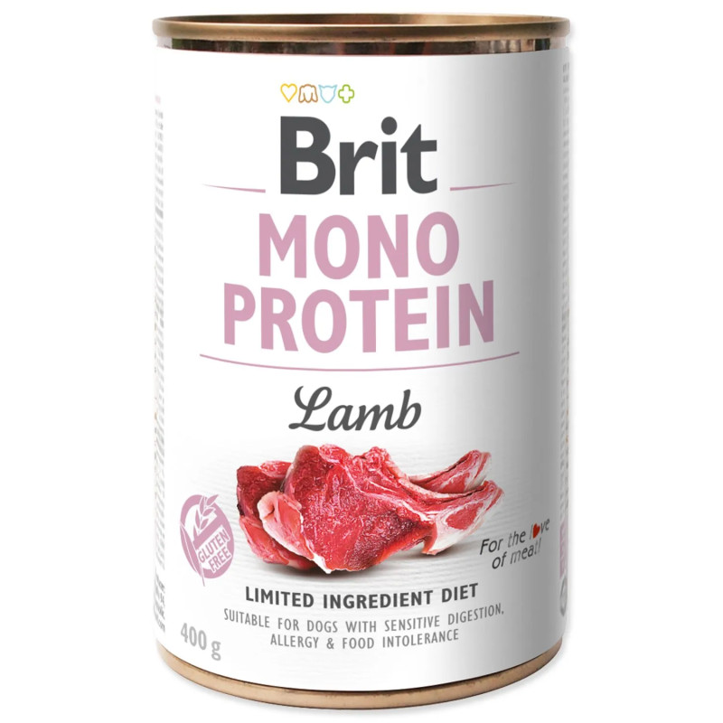 Konzerva Brit Mono protein jagnje 400g