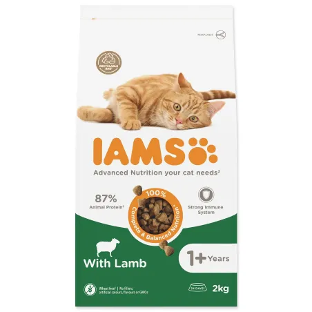 Hrana za odrasle mačke IAMS Lamb 2 kg
