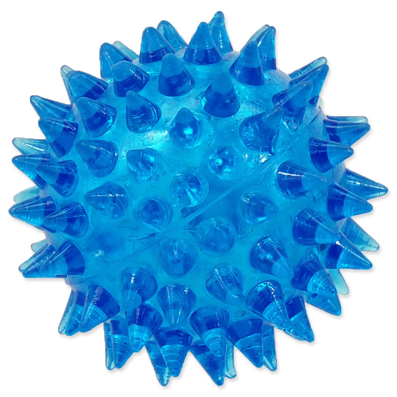 Igračka Dog Fantasy piskajuća lopta plava 5 cm