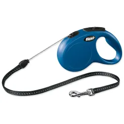 Povodac Flexi Classic New lanko S plavi 5m