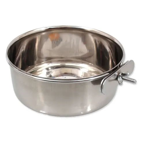 Posuda za psa Dog Fantasy, nehrđajući čelik, navojna, 14,6 cm, 950 ml