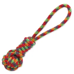Igračka Dog Fantasy za povlačenje i bacanje – teniska loptica, 34 cm