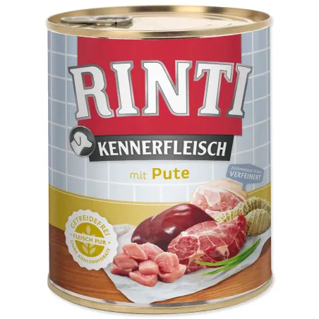 Konzerva Rinti Kennerfleisch Adult puretina 800g