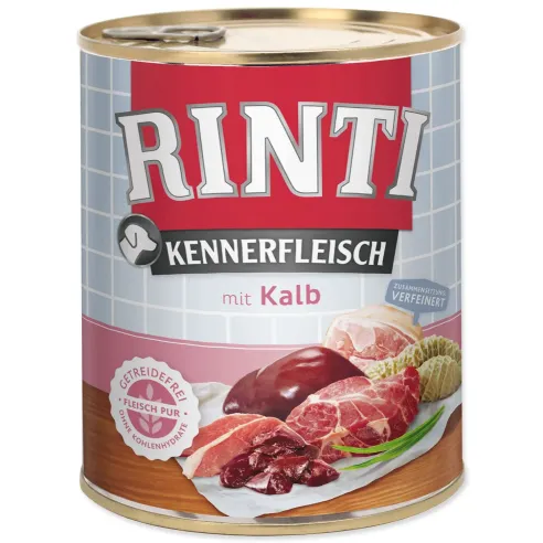 Konzerva Rinti Kennerfleisch za odrasle tele 800 g